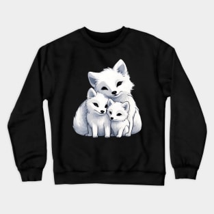 Fox Mum & Kids Crewneck Sweatshirt